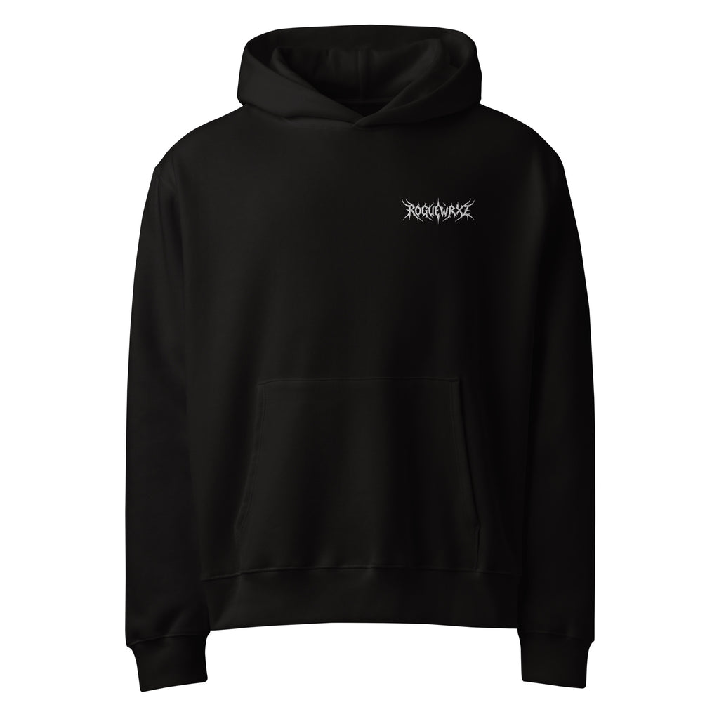 ROGUEWRXZ Gothic Embroidered Hoodie